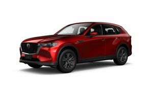2023 Mazda CX-60 C60A G40E Evolve Vision LUX Hybrid Soul Red Crystal 8 Speed Automatic Wagon