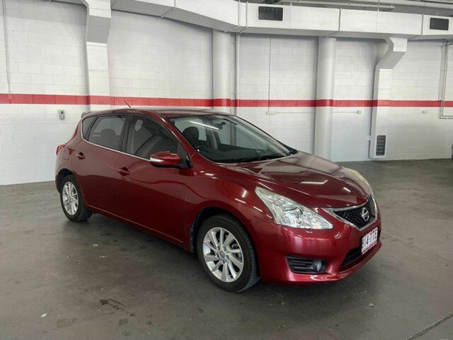 Used Nissan Pulsar C12 ST-L Clontarf, 2014 Nissan Pulsar C12 ST-L Red 1 Speed Constant Variable Hatchback