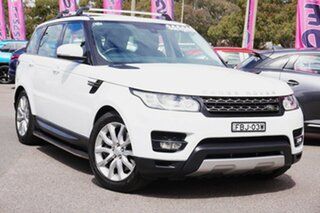 2015 Land Rover Range Rover Sport L494 16MY SE White 8 Speed Sports Automatic Wagon.