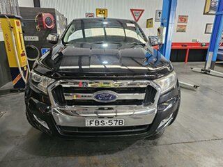 2015 Ford Ranger PX MkII XLT 3.2 (4x4) Black 6 Speed Manual Double Cab Pick Up