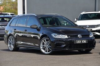 2018 Volkswagen Golf 7.5 MY18 R DSG 4MOTION Black 7 Speed Sports Automatic Dual Clutch Wagon.