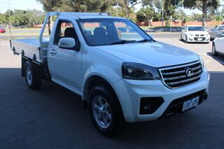2019 Great Wall Steed K2 4x2 White 6 Speed Manual Cab Chassis