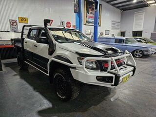 2012 Ford Ranger PX XL 3.2 (4x4) White 6 Speed Automatic Cab Chassis