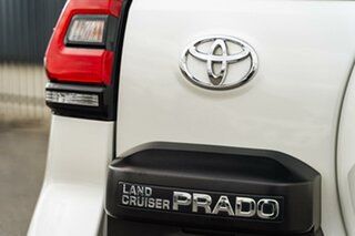 2022 Toyota Landcruiser Prado GDJ150R Kakadu White 6 Speed Sports Automatic Wagon