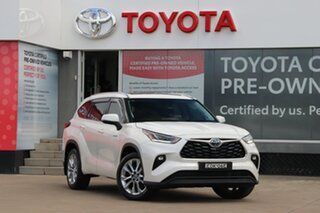 2021 Toyota Kluger Axuh78R Grande eFour Crystal Pearl 6 Speed Constant Variable Wagon Hybrid.