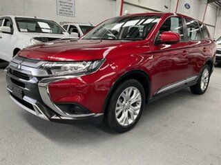 2020 Mitsubishi Outlander ZL MY20 ES 7 Seat (AWD) Red Continuous Variable Wagon