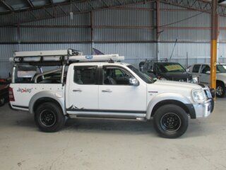 2007 Ford Ranger PJ XLT Crew Cab White 5 Speed Automatic Utility.