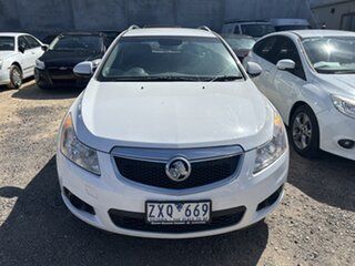 2013 Holden Cruze JH MY13 CD White 6 Speed Automatic Sportswagon.