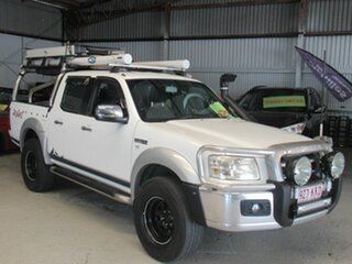 2007 Ford Ranger PJ XLT Crew Cab White 5 Speed Automatic Utility.