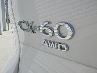 2023 Mazda CX-60 KH0HD G40e Skyactiv-Drive i-ACTIV AWD GT White 8 Speed