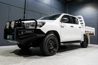 2018 Toyota Hilux GUN126R MY19 SR (4x4) White 6 Speed Automatic Double Cab Pick Up