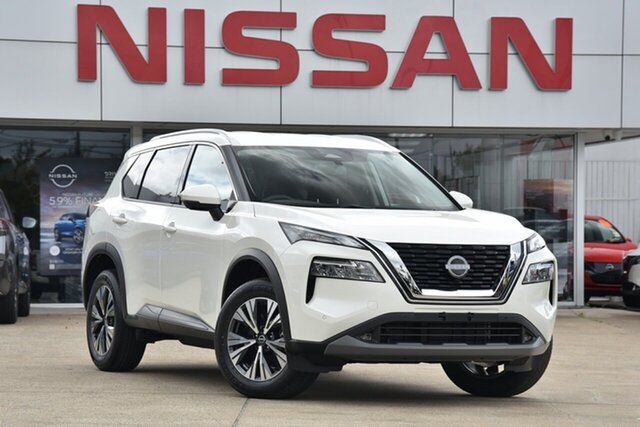New Nissan X-Trail T33 MY23 ST-L X-tronic 4WD Devonport, 2023 Nissan X-Trail T33 MY23 ST-L X-tronic 4WD Ivory Pearl 7 Speed Constant Variable Wagon