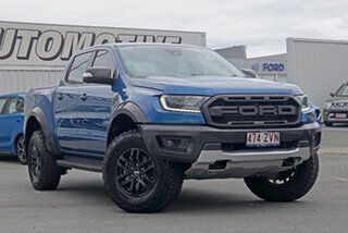 2020 Ford Ranger PX MkIII 2020.25MY Raptor Blue 10 Speed Sports Automatic Double Cab Pick Up.