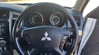 2014 Mitsubishi Pajero NX MY15 GLX LWB (4x4) White 5 Speed Auto Sports Mode Wagon