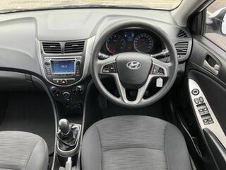 2015 Hyundai Accent RB2 MY15 Active White 6 Speed Manual Hatchback