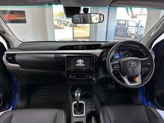 2021 Toyota Hilux GUN126R SR5 Double Cab Blue 6 Speed Sports Automatic Utility