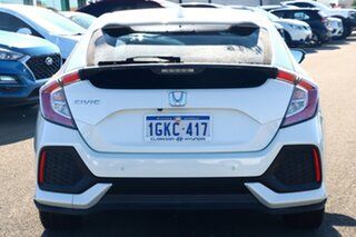 2017 Honda Civic 10th Gen MY17 VTi-S White 1 Speed Constant Variable Hatchback