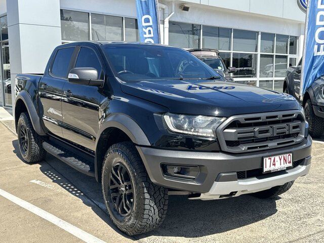 Used Ford Ranger PX MkIII 2019.00MY Raptor Beaudesert, 2018 Ford Ranger PX MkIII 2019.00MY Raptor Black 10 Speed Sports Automatic Utility