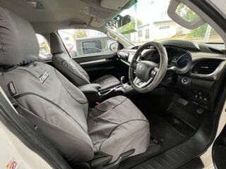 2018 Toyota Hilux GUN126R SR5 Extra Cab White 6 Speed Sports Automatic Utility.