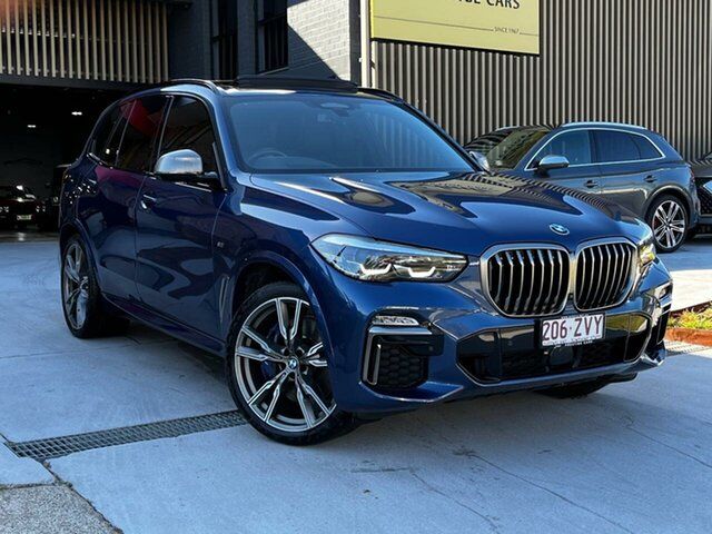 Used BMW X5 G05 M50i Steptronic Ashmore, 2020 BMW X5 G05 M50i Steptronic Blue 8 Speed Sports Automatic Wagon
