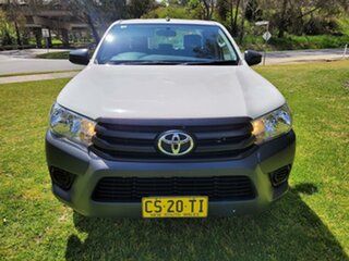 2019 Toyota Hilux TGN121R Workmate Double Cab 4x2 White 6 Speed Sports Automatic Utility