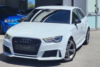 2016 Audi RS 3 8V MY16 Sportback S Tronic Quattro White 7 Speed Sports Automatic Dual Clutch