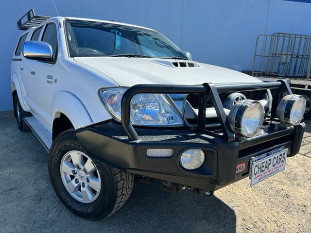 Used Toyota Hilux KUN26R 09 Upgrade SR5 (4x4) Hoppers Crossing, 2010 Toyota Hilux KUN26R 09 Upgrade SR5 (4x4) White 5 Speed Manual Dual Cab Pick-up