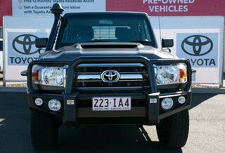 2020 Toyota Landcruiser VDJ79R GXL (4x4) Graphite 5 Speed Manual Double Cab Chassis