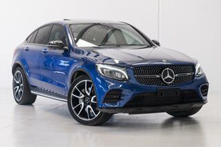 2017 Mercedes-Benz GLC-Class C253 808MY GLC43 AMG Coupe 9G-Tronic 4MATIC Blue 9 Speed.