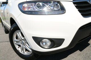 2011 Hyundai Santa Fe CM MY11 SLX White 6 Speed Sports Automatic Wagon.