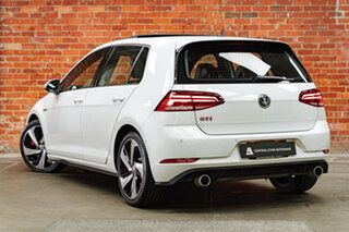 2018 Volkswagen Golf 7.5 MY19 GTI DSG Pure White 7 Speed Sports Automatic Dual Clutch Hatchback.