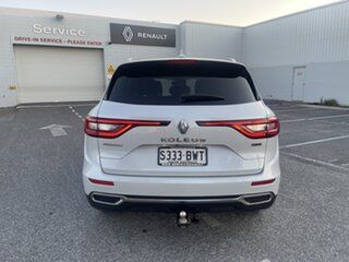 2018 Renault Koleos HZG Intens X-tronic White 1 Speed Constant Variable Wagon.