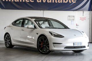 2019 Tesla Model 3 Performance AWD White 1 Speed Reduction Gear Sedan.