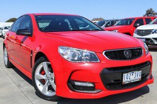 2017 Holden Commodore VF II MY17 SV6 Red 6 Speed Sports Automatic Sedan