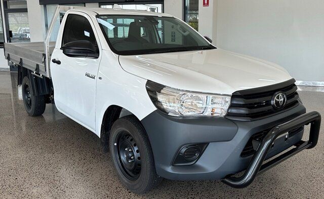Used Toyota Hilux TGN121R Workmate 4x2 Winnellie, 2022 Toyota Hilux TGN121R Workmate 4x2 White 6 Speed Sports Automatic Cab Chassis