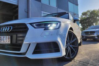 2017 Audi S3 8V MY17 Sportback S Tronic Quattro White 7 Speed Sports Automatic Dual Clutch Hatchback