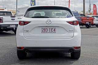 2017 Mazda CX-5 KF4WLA Touring SKYACTIV-Drive i-ACTIV AWD White 6 Speed Sports Automatic Wagon