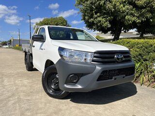 2021 Toyota Hilux TGN121R Workmate Double Cab 4x2 White 6 Speed Sports Automatic Utility.