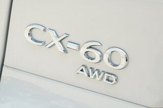 2023 Mazda CX-60 KH0HB P50e Skyactiv-Drive i-ACTIV AWD GT Rhodium White 8 Speed