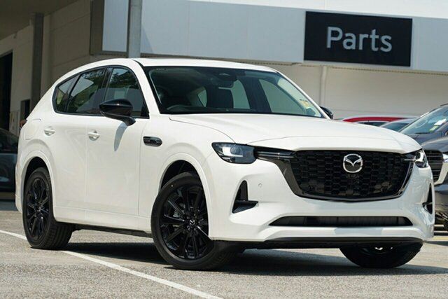 New Mazda CX-60 KH0HB P50e Skyactiv-Drive i-ACTIV AWD GT Liverpool, 2023 Mazda CX-60 KH0HB P50e Skyactiv-Drive i-ACTIV AWD GT Rhodium White 8 Speed