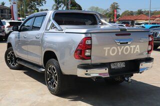 2020 Toyota Hilux GUN126R SR5 Double Cab Silver Sky 6 Speed Sports Automatic Cab Chassis.
