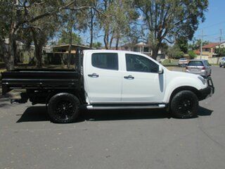2018 Isuzu D-MAX MY18 SX Crew Cab White 6 Speed Sports Automatic Cab Chassis.