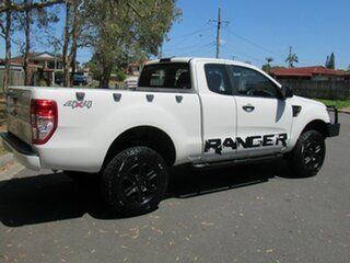 2015 Ford Ranger PX XL White 6 Speed Manual Utility.