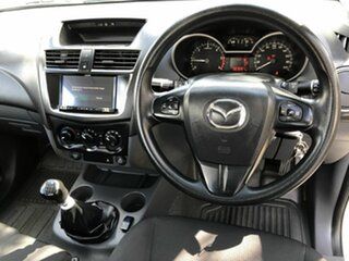 2018 Mazda BT-50 UR0YE1 XT 4x2 White 6 Speed Manual Cab Chassis