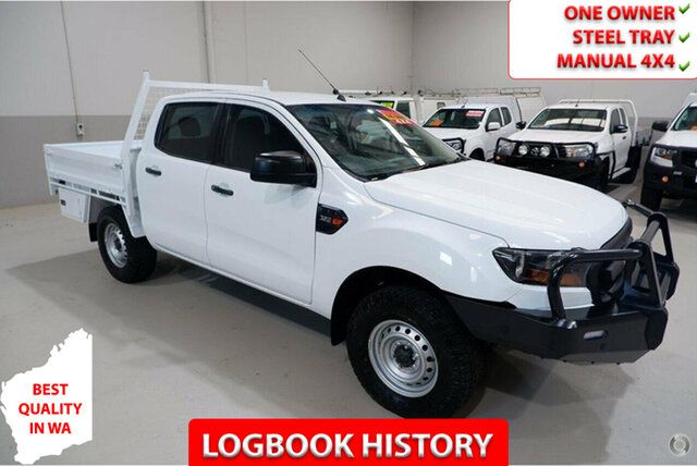 Used Ford Ranger PX MkII XL Kenwick, 2017 Ford Ranger PX MkII XL White 6 Speed Manual Cab Chassis