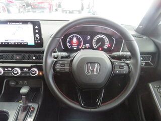 2022 Honda Civic 11th Gen MY23 VTi LX Platinum White 1 Speed Constant Variable Hatchback