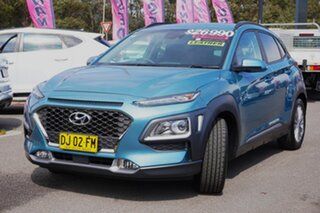 2019 Hyundai Kona OS.2 MY19 Elite 2WD Blue 6 Speed Sports Automatic Wagon.