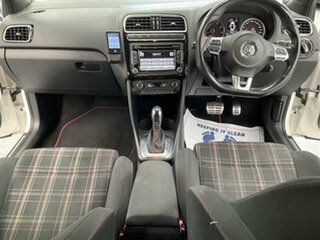 2013 Volkswagen Polo 6R MY13 GTi White 7 Speed Auto Direct Shift Hatchback