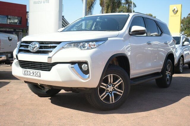 Used Toyota Fortuner GUN156R GXL Brookvale, 2019 Toyota Fortuner GUN156R GXL White 6 Speed Electronic Automatic Wagon