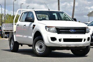 2013 Ford Ranger PX XL White 6 Speed Sports Automatic Cab Chassis.